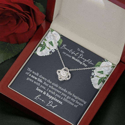 Daughter Necklace, Meaningful Bride Gift From Father, Wedding Gift For Daughter From Father, Gift For The Bride From Her Father Dughter's Day Rakva