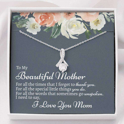 Daughter Necklace, Meaningful Necklace Gift For Mom From Daughter “ Who Has Everything Gifts For Daughter Rakva