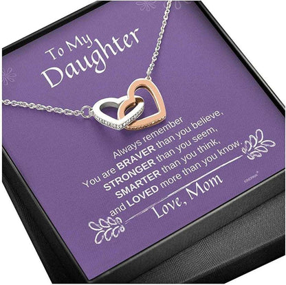 Daughter Necklace, Mother Daughter Necklace “ Birthday Gifts For Daughter From Mom Dughter's Day Rakva