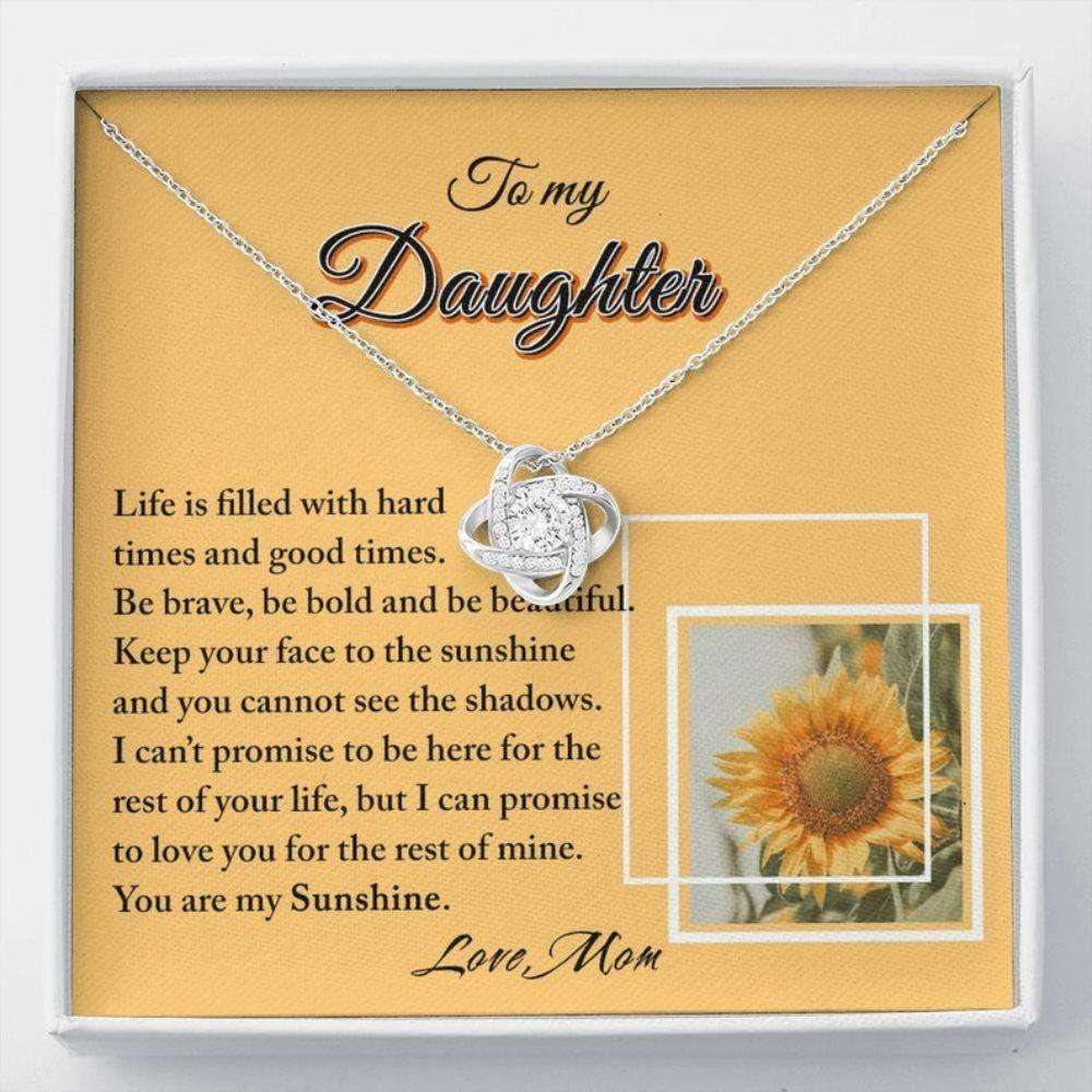 Daughter Necklace, Mother Daughter Necklace, Gift From Mom, Gift For Daughter, Christmas Birthday Gift For Daughter Dughter's Day Rakva