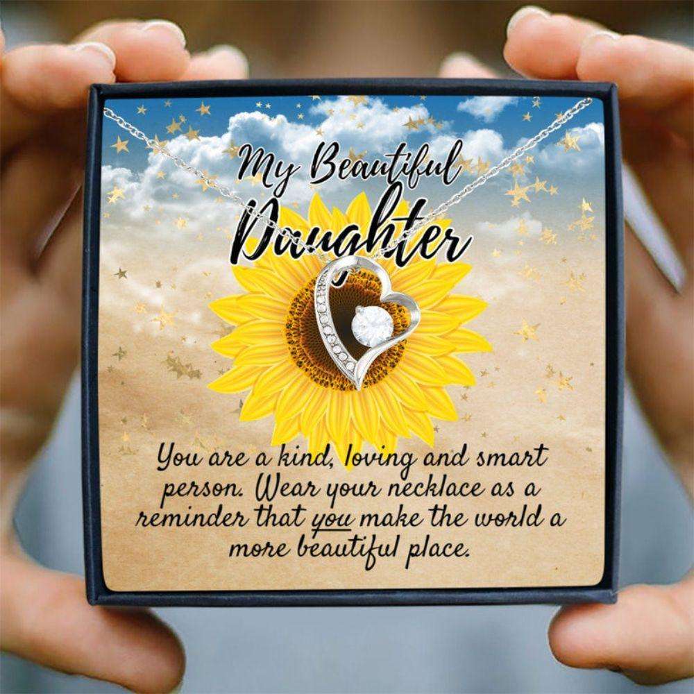 Daughter Necklace, My Beautiful Daughter Necklace, Sentimental Gifts For Daughter From Mom, Daughter Necklace, Daughter Birthday Necklace Dughter's Day Rakva