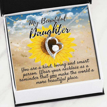 Daughter Necklace, My Beautiful Daughter Necklace, Sentimental Gifts For Daughter From Mom, Daughter Necklace, Daughter Birthday Necklace Dughter's Day Rakva