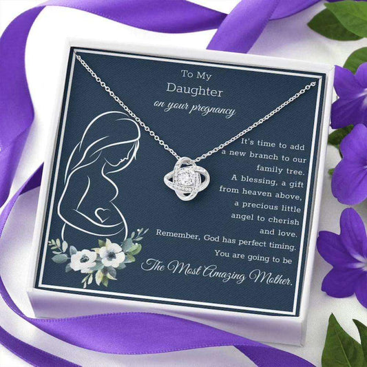 Daughter Necklace, Necklace For Pregnant Daughter, Pregnancy Gift For Daughter, Mom To Be Gift Gifts For Daughter Rakva