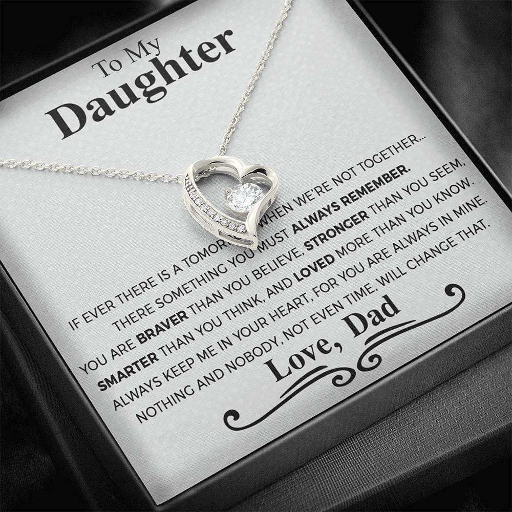 Daughter Necklace, Necklace Gift For Daughter From Dad, Daughter Father Necklace Gift From Dad Dughter's Day Rakva