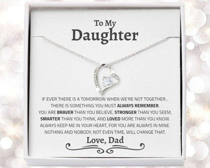 Daughter Necklace, Necklace Gift For Daughter From Dad, Daughter Father Necklace, To My Daughter Dughter's Day Rakva