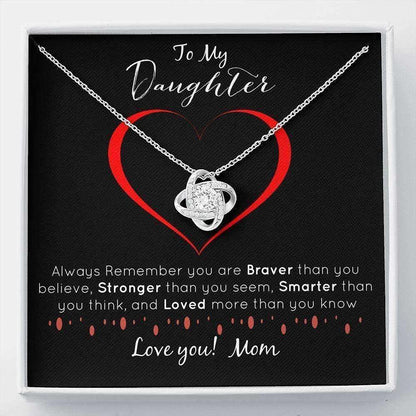 Daughter Necklace, Necklace To My Daughter Gift From Mom, Mother Daughter Necklace Dughter's Day Rakva