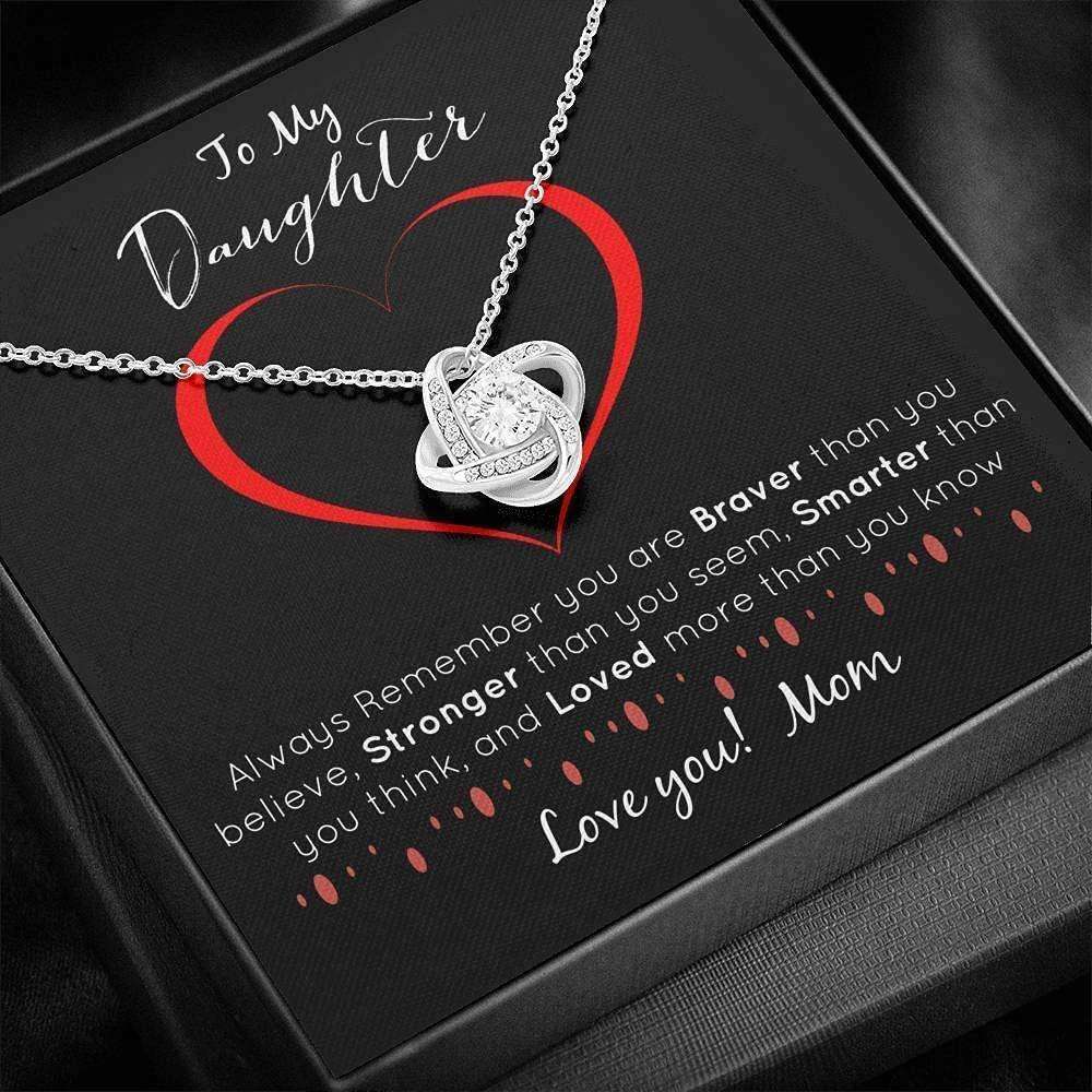 Daughter Necklace, Necklace To My Daughter Gift From Mom, Mother Daughter Necklace Dughter's Day Rakva