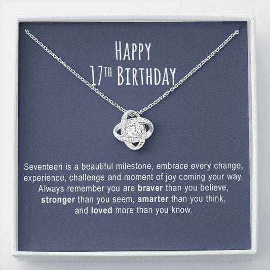 Daughter Necklace, Niece Necklace, 17Th Birthday Girl, 17Th Birthday Necklace Gift For Her, 17Th Birthday Jewelry Dughter's Day Rakva