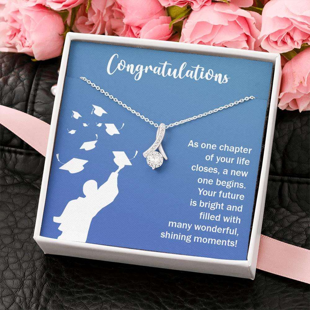 Daughter Necklace, Niece Necklace, Congratulations Graduate Alluring Beauty Necklace Dughter's Day Rakva