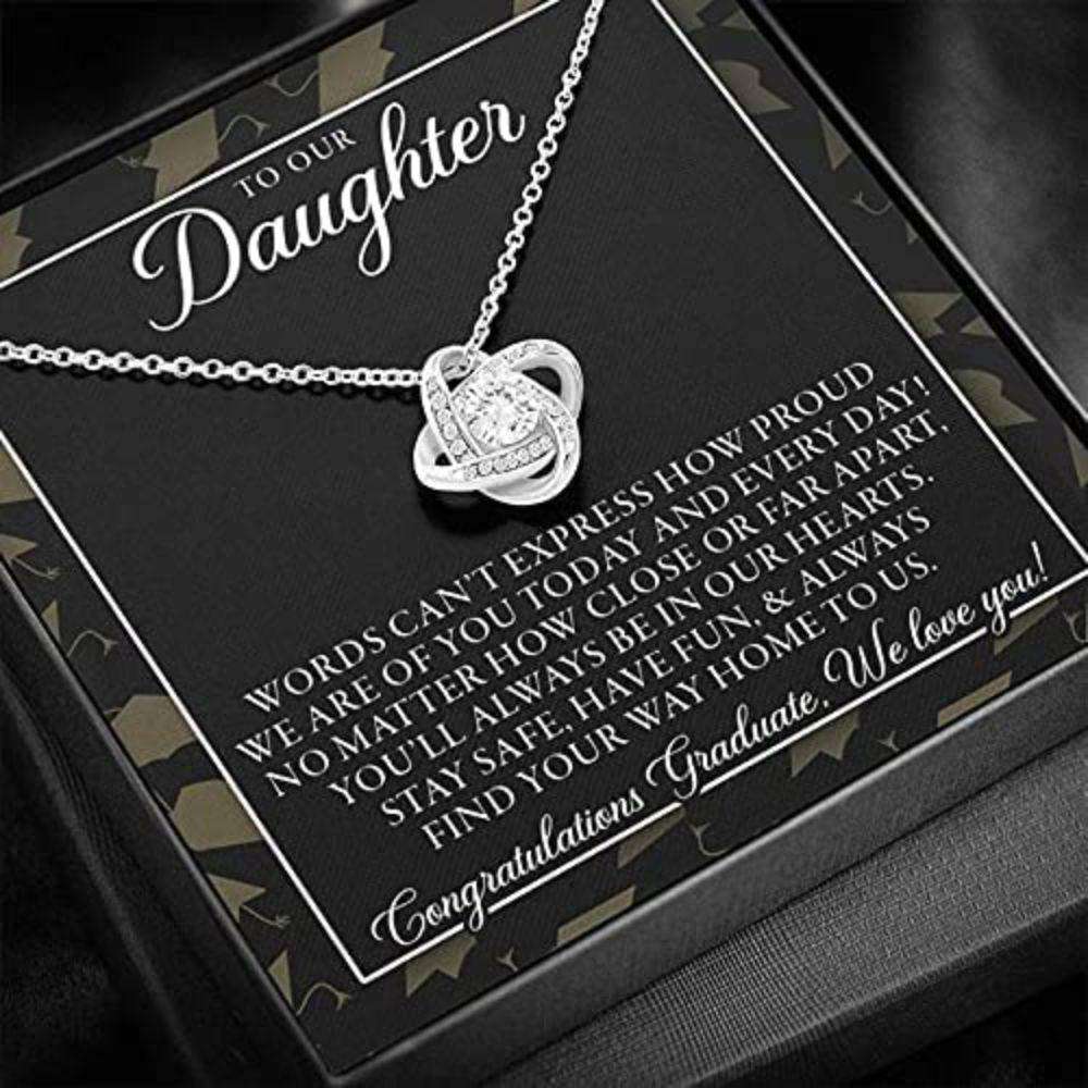 Daughter Necklace, Niece Necklace, Graduation Gift Necklace For Daughter From Parents, Class Of 2024 Senior Present Dughter's Day Rakva