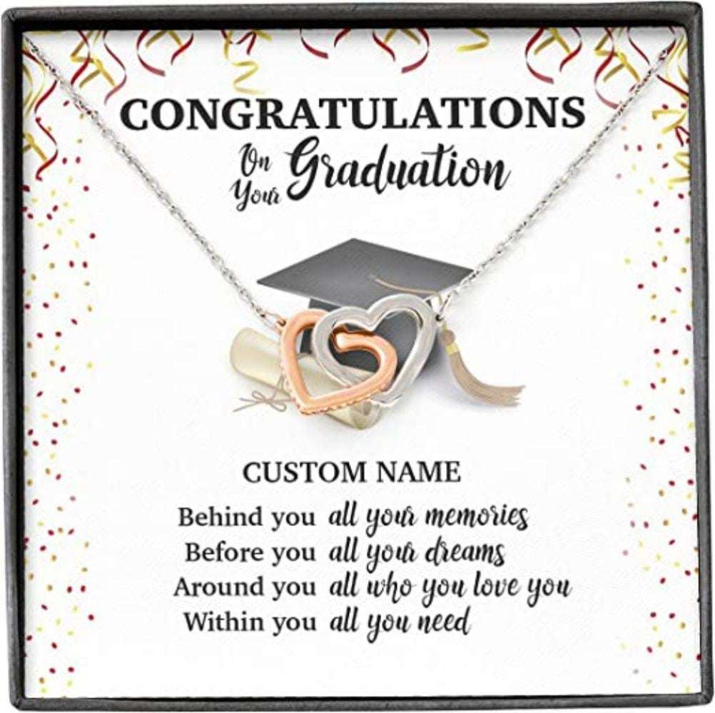 Daughter Necklace, Niece Necklace, Inspirational Graduation Gift Necklace For Her Girls Senior 2024 Dughter's Day Rakva