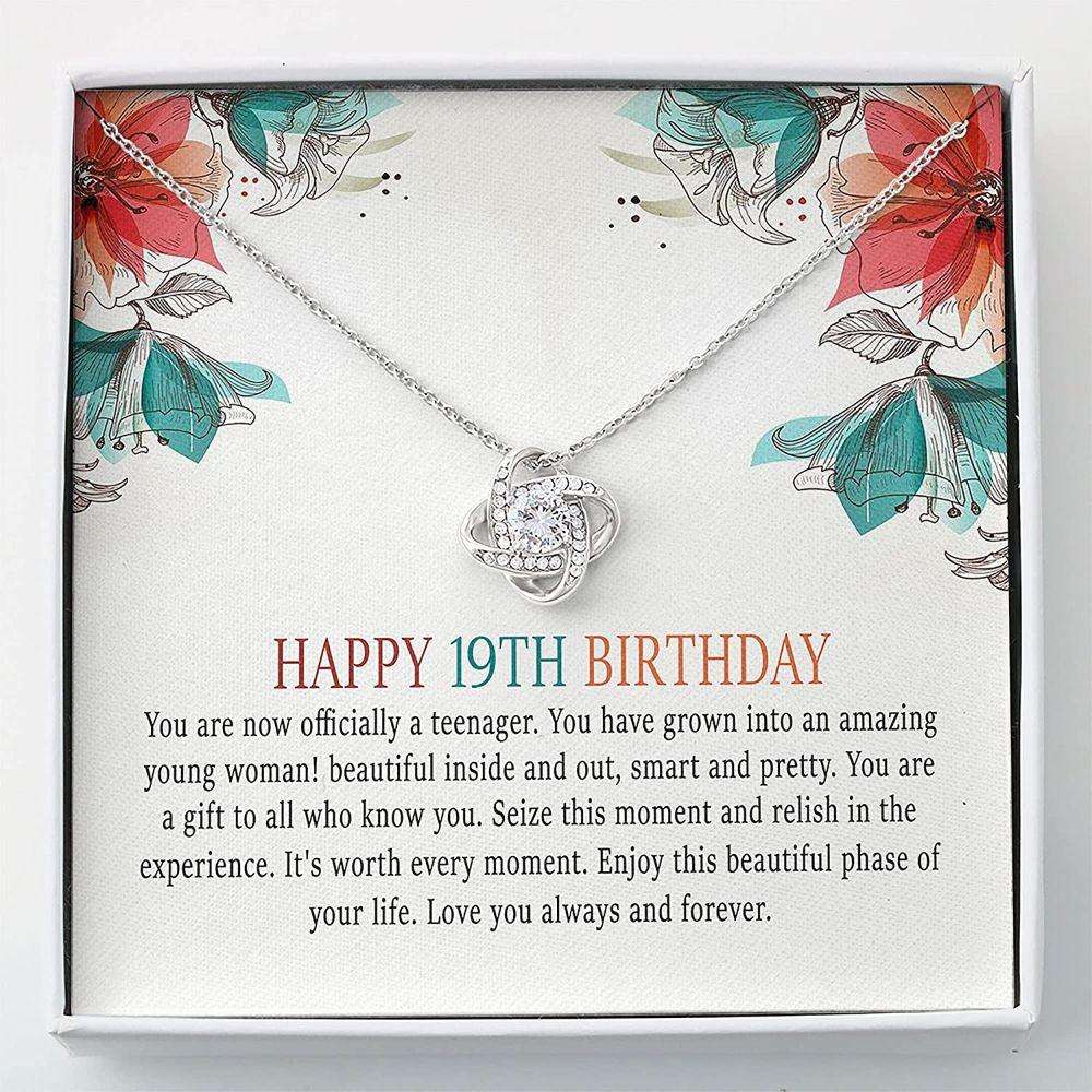 Daughter Necklace, Nineteen Birthday Necklace “ 19Th Birthday Gift Girl Necklace Dughter's Day Rakva