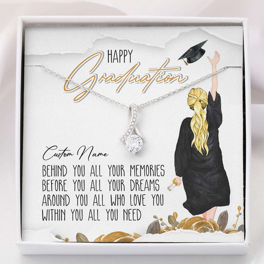 Daughter Necklace, Personalized Graduation Gift For Her For Daughter “ Graduation Necklace Gift “ Alluring Beauty Dughter's Day Rakva