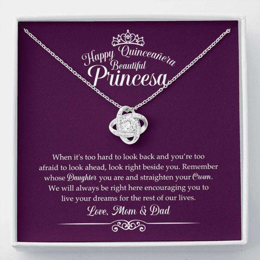 Daughter Necklace, Quinceanera Gift For Daughter “ From Mom & Dad, Regalos Para Quinceanera Gifts For Daughter Rakva