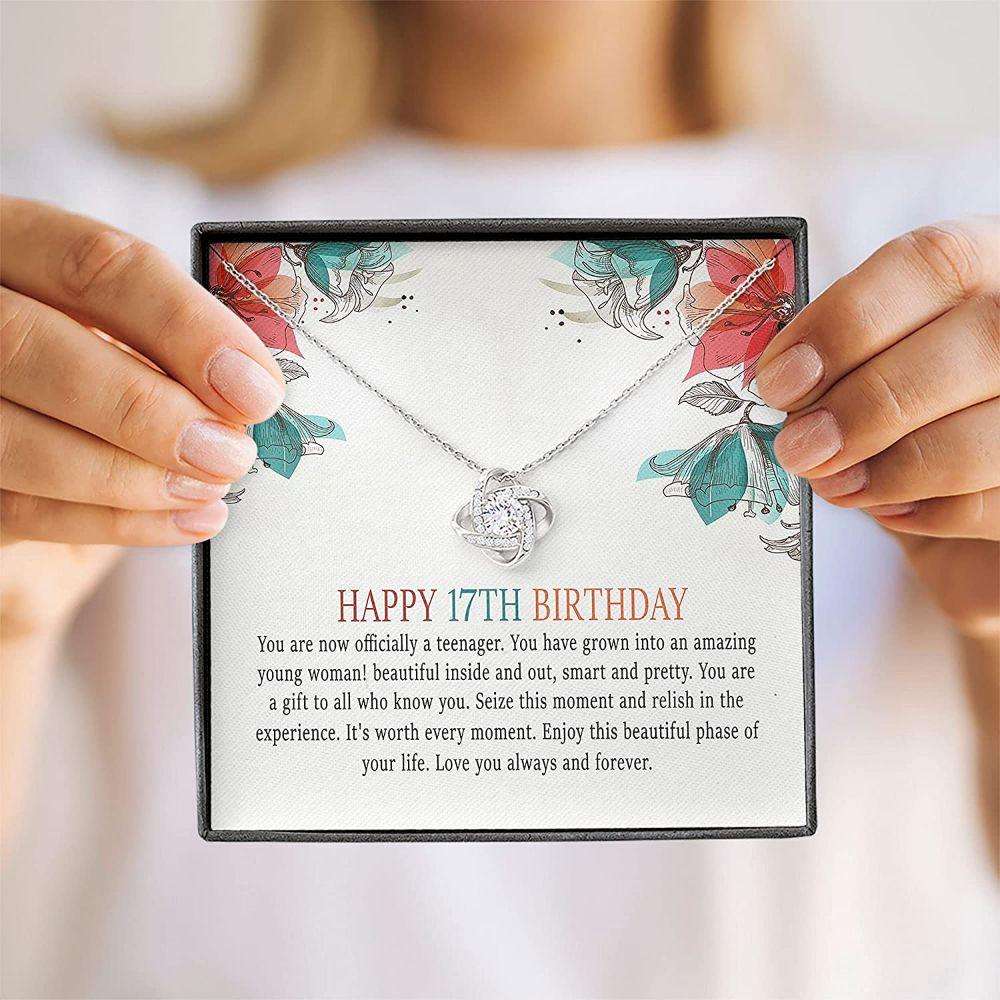 Daughter Necklace, Seventeen Birthday Necklace “ 17Th Birthday Gift Girl Necklace Dughter's Day Rakva