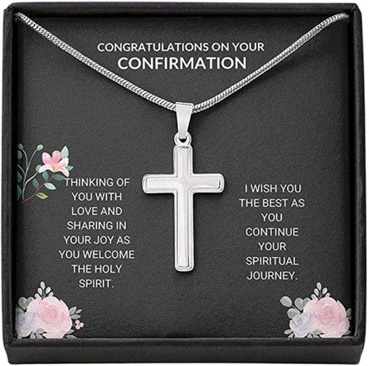 Daughter Necklace, Son Necklace, Confirmation Necklace Gift “ Spiritual Journey Necklace, Baptism Gift Gifts For Daughter Rakva