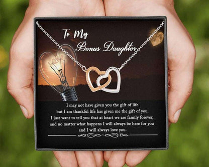 Daughter Necklace, Stepdaughter Necklace, Bonus Daughter Necklace, Daughter In Law Gift From Mother In Law Dughter's Day Rakva