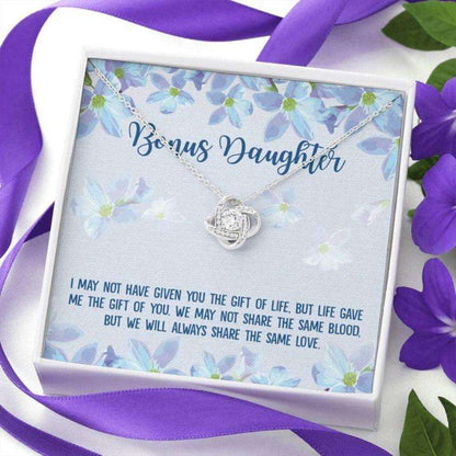 Daughter Necklace, Stepdaughter Necklace, Bonus Daughter Unbiological Daughter Gift Necklace Dughter's Day Rakva