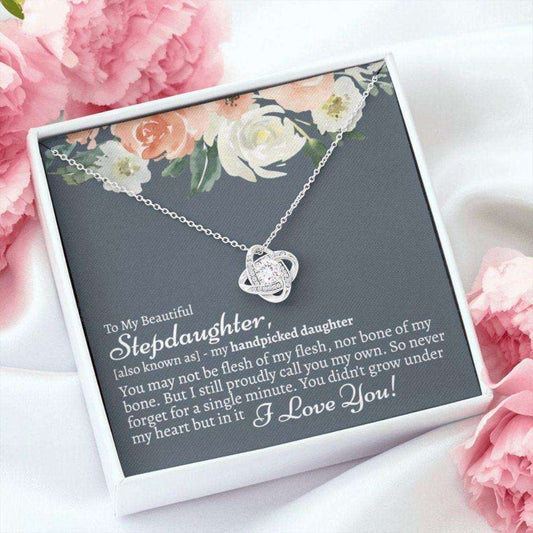 Daughter Necklace, Stepdaughter Necklace, Gift For Bonus Daughter At Wedding, Handpicked Daughter Dughter's Day Rakva