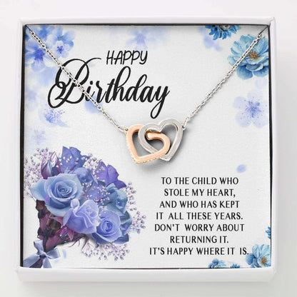 Daughter Necklace, Stepdaughter Necklace, Happy Birthday Necklace Gift For Child, Granddaughter, Daughter From Mom Dad Dughter's Day Rakva