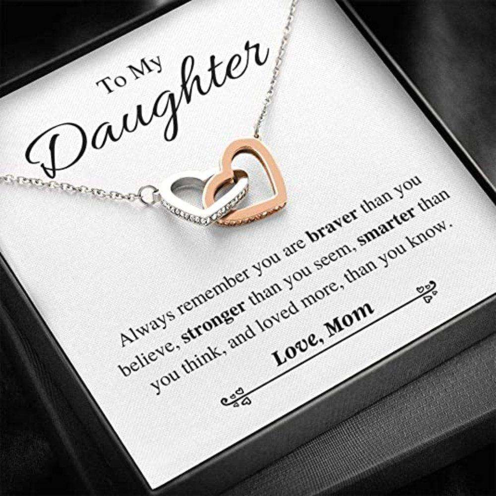 Daughter Necklace, Stepdaughter Necklace, To My Daughter Necklace Gift- Always Remember Necklace Gift Dughter's Day Rakva