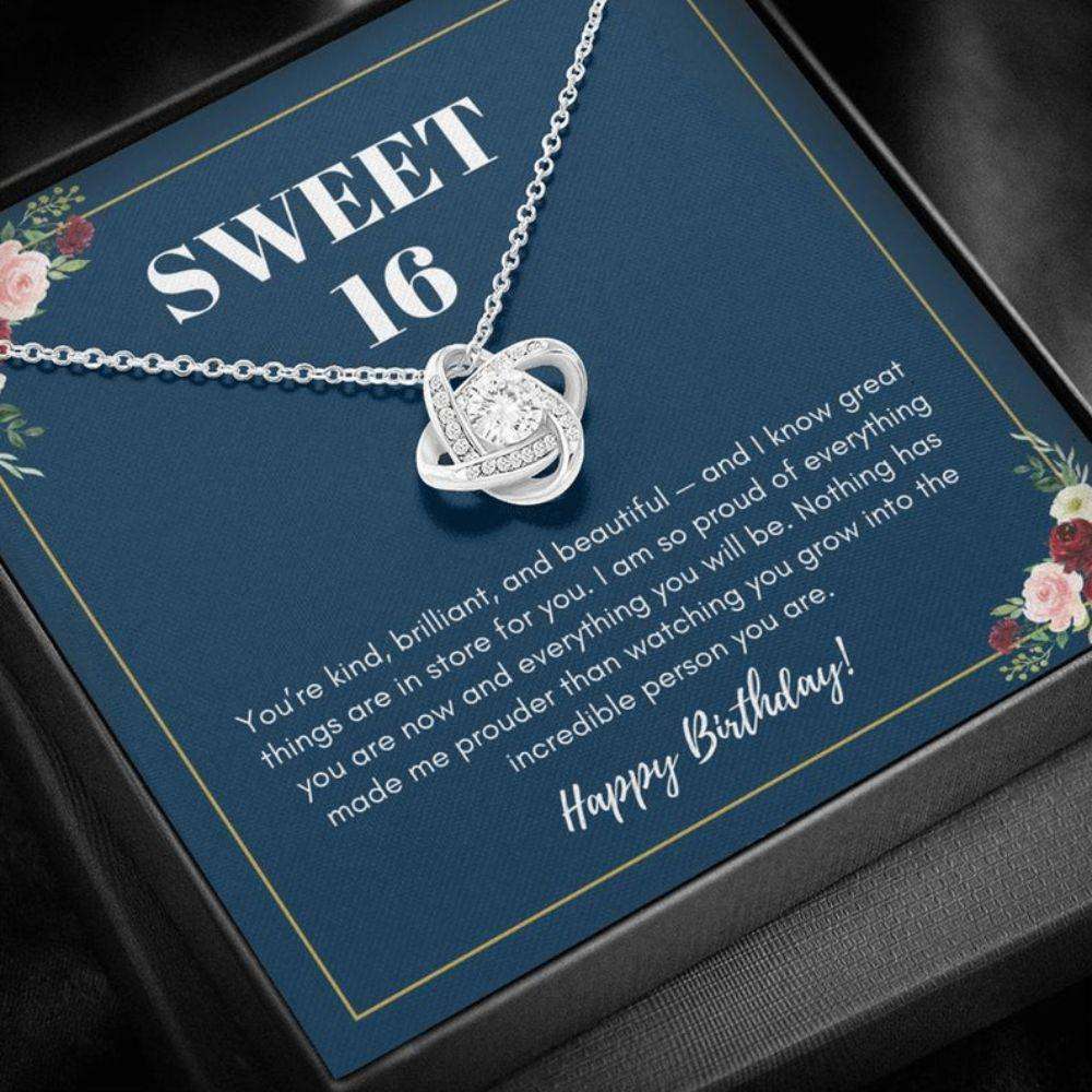 Daughter Necklace, Sweet 16 Gift Necklace, Sweet Sixteen Birthday, 16Th Birthday, Daughter, Granddaughter, Niece Dughter's Day Rakva