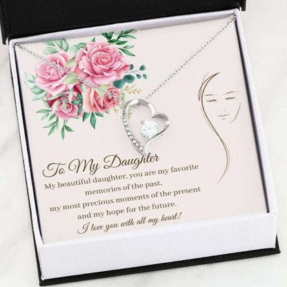 Daughter Necklace “ Sweet Daughter Gift “ Love For Daughter “ Daughter 21St “ Cute Heart Gift Dughter's Day Rakva