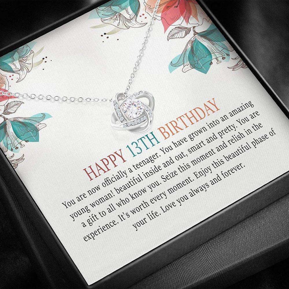 Daughter Necklace, Thirteenth Birthday Necklace 13Th Birthday Gift Girl Dughter's Day Rakva