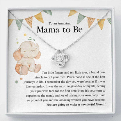 Daughter Necklace, To An Amazing Mama To Be Necklace, Daughter Pregnancy Gift From Mom Dughter's Day Rakva