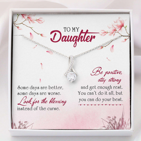 Daughter Necklace, To My Daughter “ Alluring Beauty Necklace V1 Dughter's Day Rakva