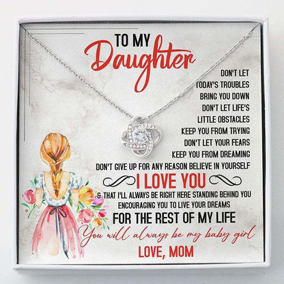 Daughter Necklace “ To My Daughter From Dad Necklace “ Necklace With Gift Box Dughter's Day Rakva