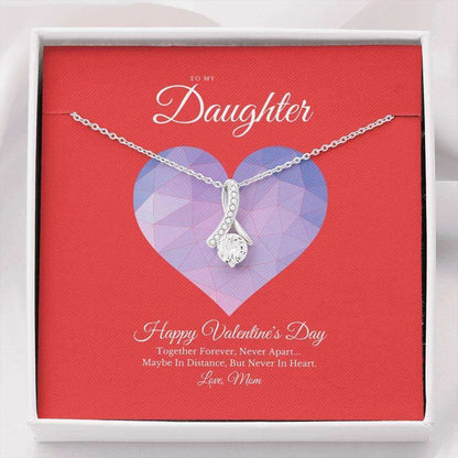 Daughter Necklace, To My Daughter From Mom Valentine’S Day Alluring Beauty Necklace Dughter's Day Rakva