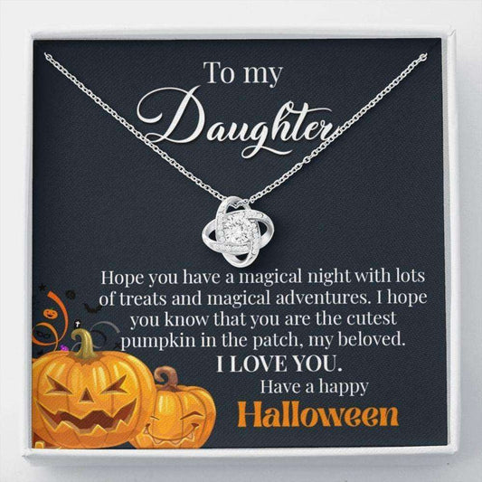 Daughter Necklace, To My Daughter Gift, Halloween Gift For Daughter From Dad, Daughter Halloween Gift, Love Necklace Dughter's Day Rakva