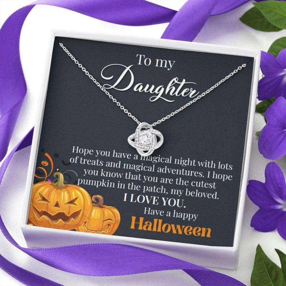 Daughter Necklace, To My Daughter Gift, Halloween Gift For Daughter From Dad, Daughter Halloween Gift, Love Necklace Dughter's Day Rakva