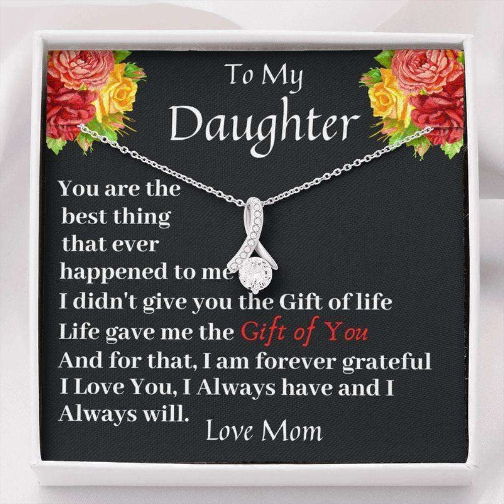 Daughter Necklace, To My Daughter Gift Of Life Gift Necklace, Birthday Gift, Daughter Necklace Gift Dughter's Day Rakva