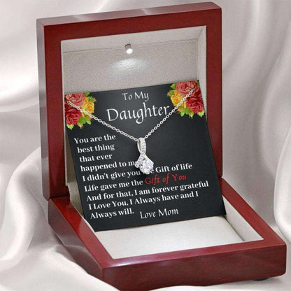 Daughter Necklace, To My Daughter Gift Of Life Gift Necklace, Birthday Gift, Daughter Necklace Gift Dughter's Day Rakva