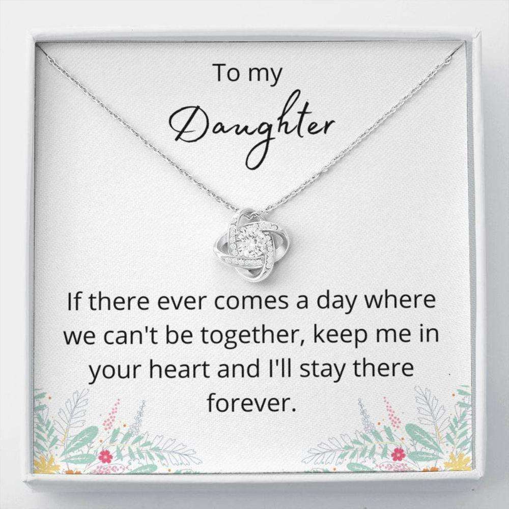 Daughter Necklace, To My Daughter Necklace, Always Keep Me In Your Heart, Gifts For Daughter Dughter's Day Rakva