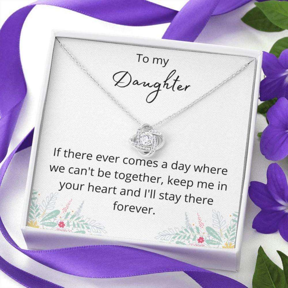 Daughter Necklace, To My Daughter Necklace, Always Keep Me In Your Heart, Gifts For Daughter Dughter's Day Rakva