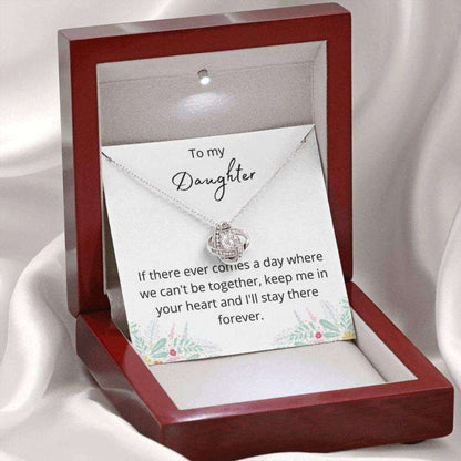 Daughter Necklace, To My Daughter Necklace, Always Keep Me In Your Heart, Gifts For Daughter Dughter's Day Rakva