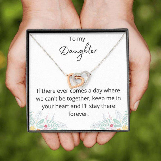 Daughter Necklace, To My Daughter Necklace, Always Keep Me In Your Heart, Gifts For Daughter Dughter's Day Rakva