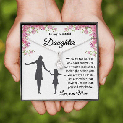 Daughter Necklace, To My Daughter Necklace, Daughter Gift From Mom, Daughter Mother Necklace, Daughters Birthday Dughter's Day Rakva