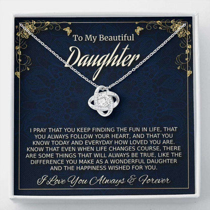 Daughter Necklace, To My Daughter Necklace Gift, Daughter Birthday Christmas Gift, Gift For Daughter From Mom Dughter's Day Rakva