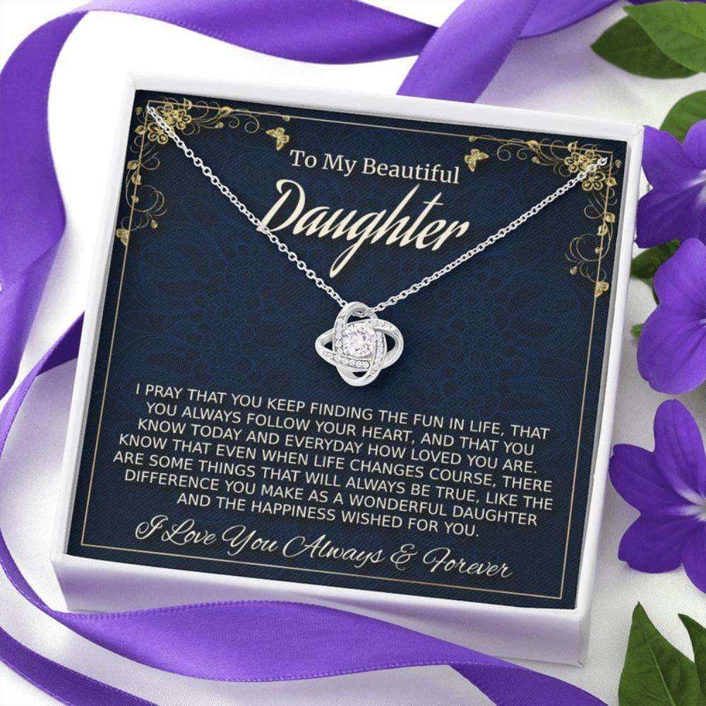 Daughter Necklace, To My Daughter Necklace Gift, Daughter Birthday Christmas Gift, Gift For Daughter From Mom Dughter's Day Rakva