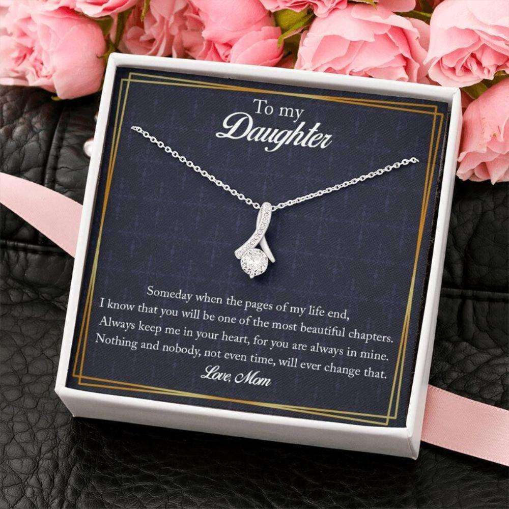 Daughter Necklace, To My Daughter Necklace, Gift For Daughter, Birthday Gift For Daughter From Mom Gifts For Daughter Rakva