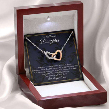 Daughter Necklace, To My Daughter Necklace, Gift For Daughter, Birthday Gift For Daughter From Mom Gifts For Daughter Rakva