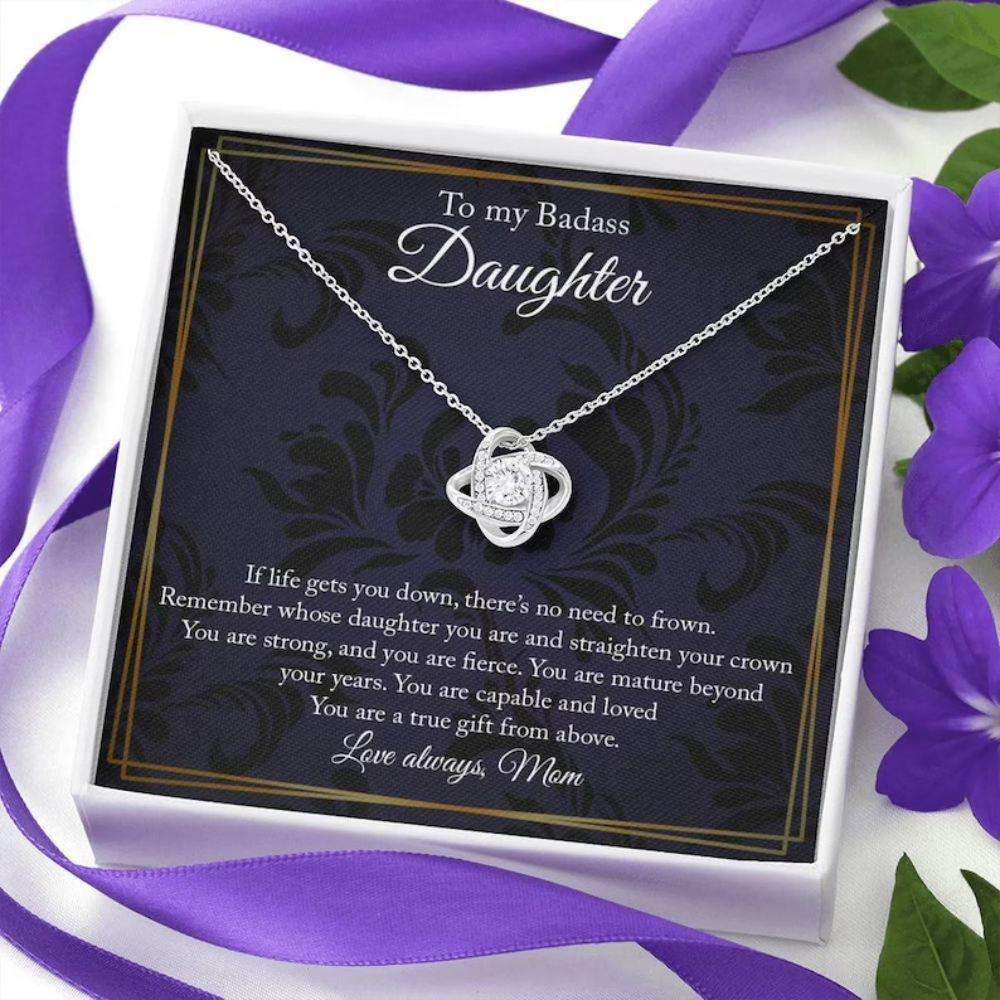 Daughter Necklace, To My Daughter Necklace, Gift For Daughter, Birthday Gift For Daughter From Mom Gifts For Daughter Rakva