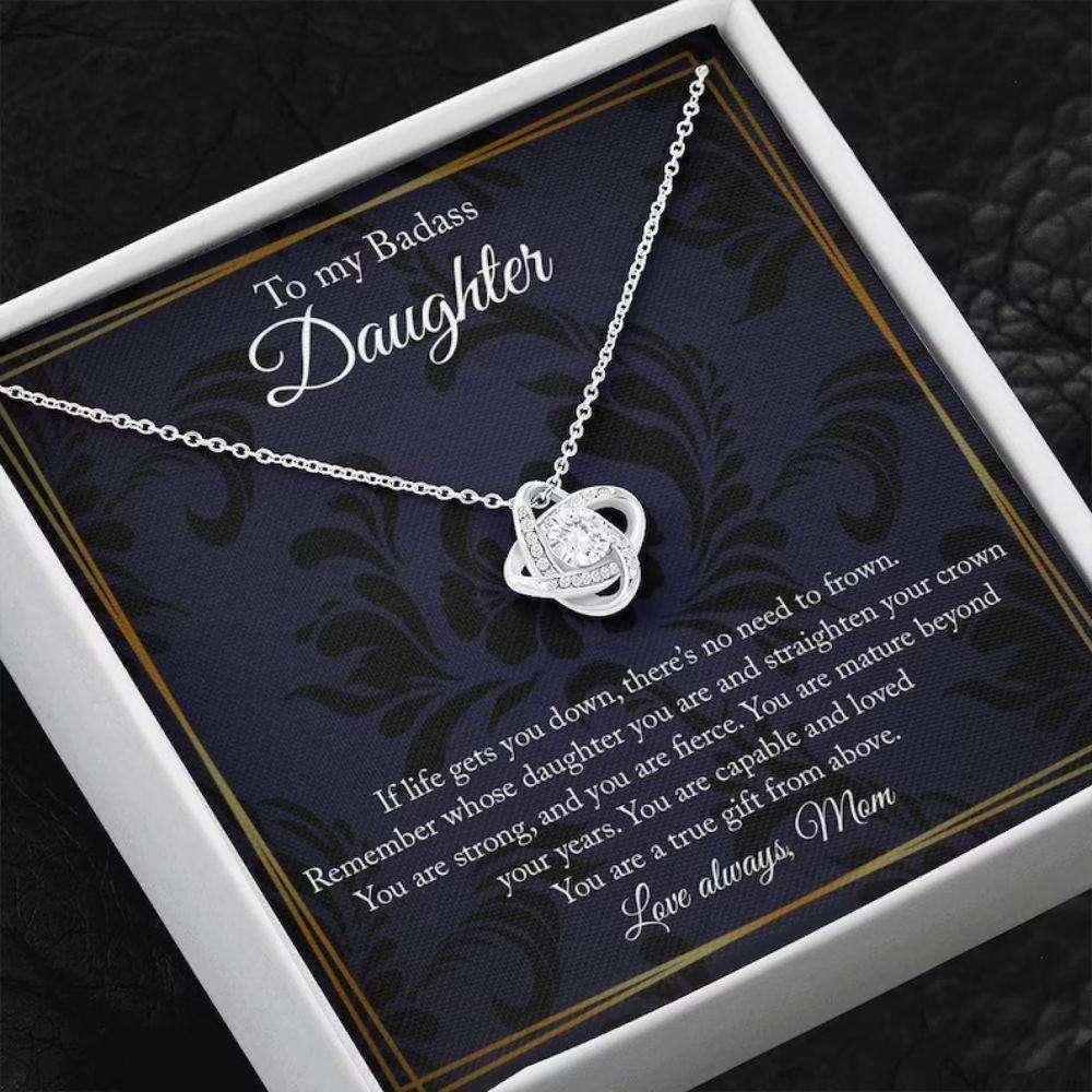 Daughter Necklace, To My Daughter Necklace, Gift For Daughter, Birthday Gift For Daughter From Mom Gifts For Daughter Rakva