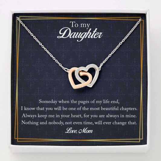 Daughter Necklace, To My Daughter Necklace, Gift For Daughter, Birthday Gift For Daughter From Mom Gifts For Daughter Rakva