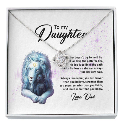 Daughter Necklace, To My Daughter Necklace, Gift For Daughter From Dad, Daughter Father Custom Necklace Dughter's Day Rakva