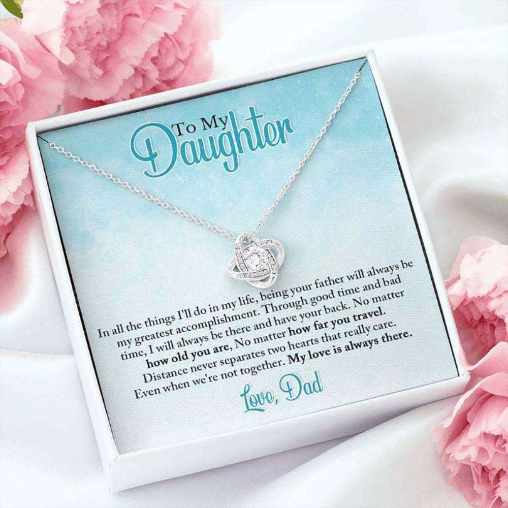 Daughter Necklace, To My Daughter Necklace, Gift For Daughter From Dad, Daughter Father Necklace Dughter's Day Rakva